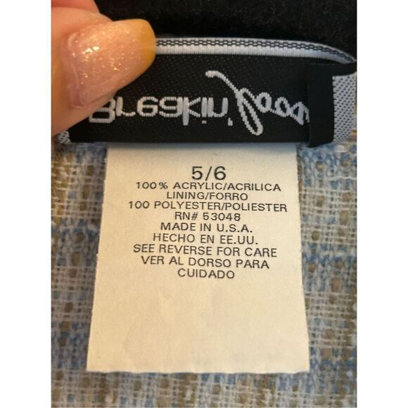 Vintage 90's Breakin' Loose Tweed Suit Set Sz 5/6 Y2K Academia Clueless School g - Picture 14 of 16